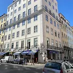 Designer Loft With Balcony In Historic Baixa Lisboa