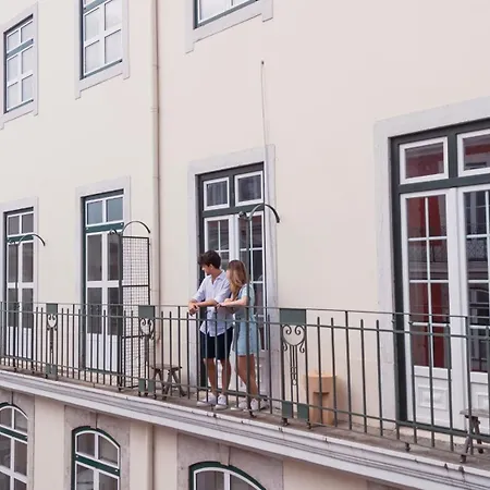 Designer Loft With Balcony In Historic Baixa شقة Lisboa