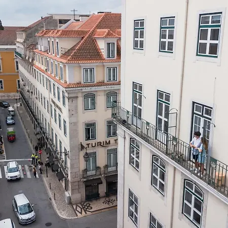 Designer Loft With Balcony In Historic Baixa Apartmán Lisboa