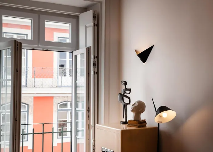 Apartmán Designer Loft With Balcony In Historic Baixa *